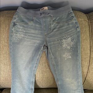 SO Light Blue Drawstring Pants size 10